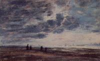 Boudin, Eugene - The Beach